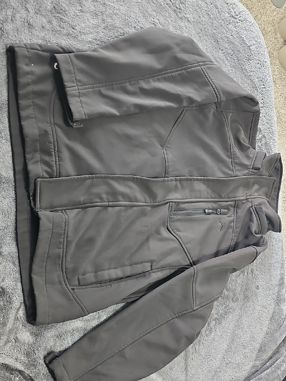 Snozu Kids Softshell Jacket- Black